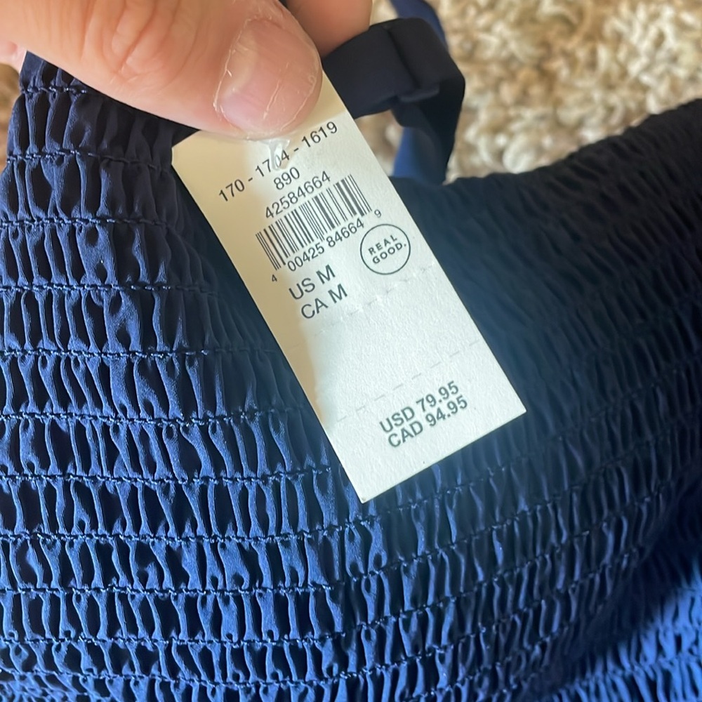 NWT OFFLINE By Aerie Real Me Smocked Flowy Dress - Picture 5 of 7